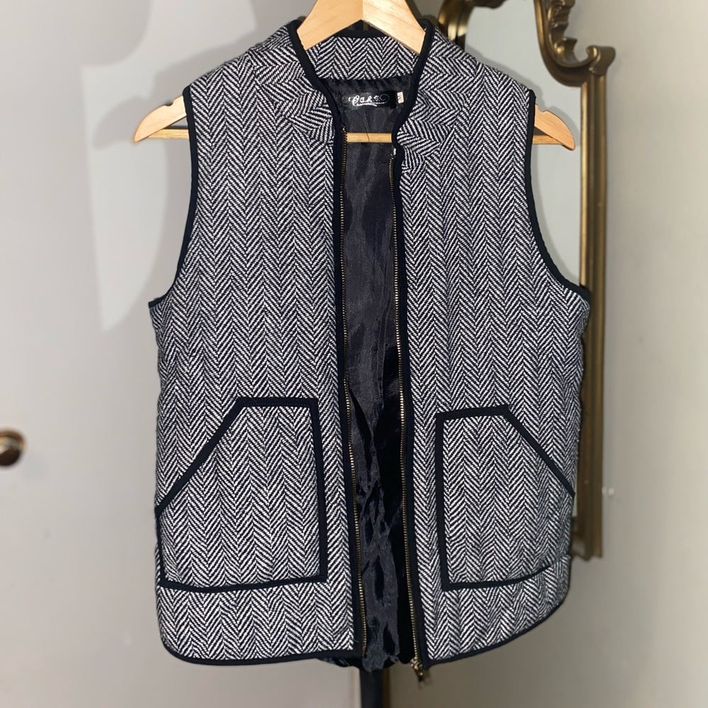Herringbone Vest Size Small